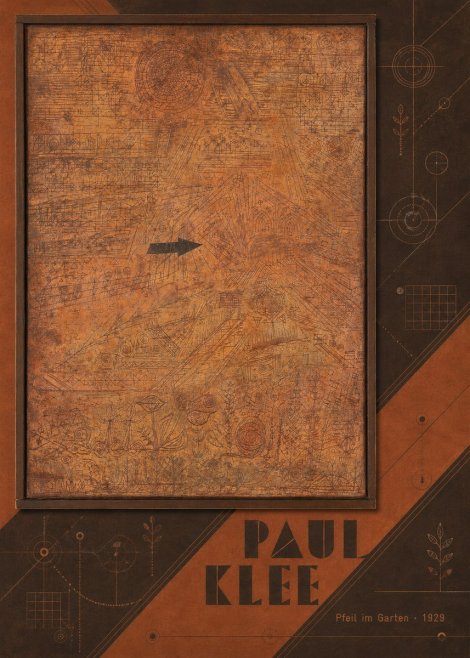 Paul Klee Pfeil Im Garten No5 - Affiche