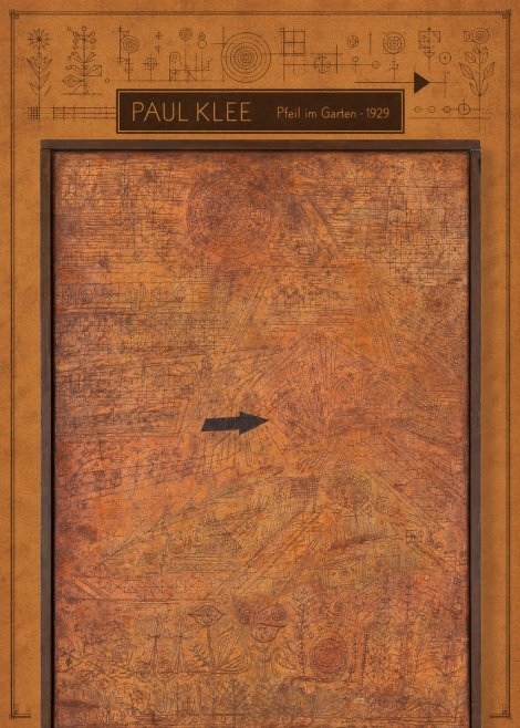 Paul Klee Pfeil Im Garten No6 - Affiche