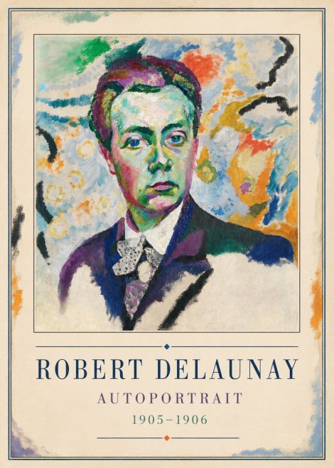 Robert Delaunay Autoportrait No2 - Affiche