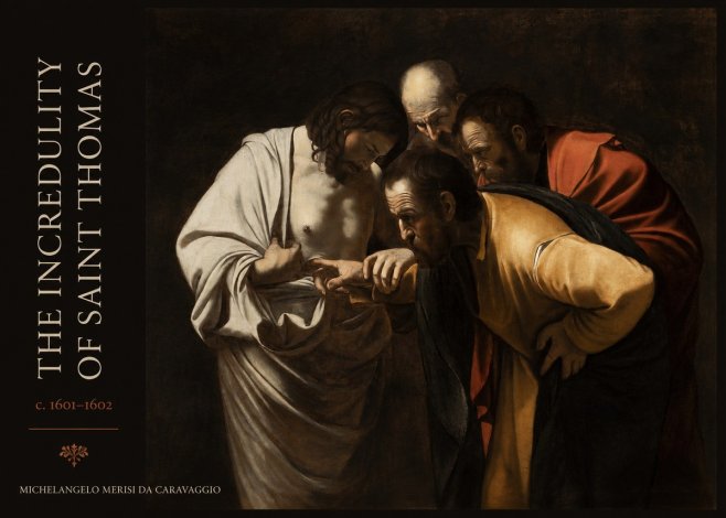 Michelangelo Merisi da Caravaggio The Incredulity of Saint Thomas III No4 - Affiche
