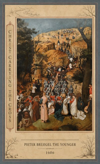 Pieter Bruegel Christ Carrying the Cross I No3 - Affiche