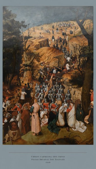Pieter Bruegel Christ Carrying the Cross I No4 - Affiche