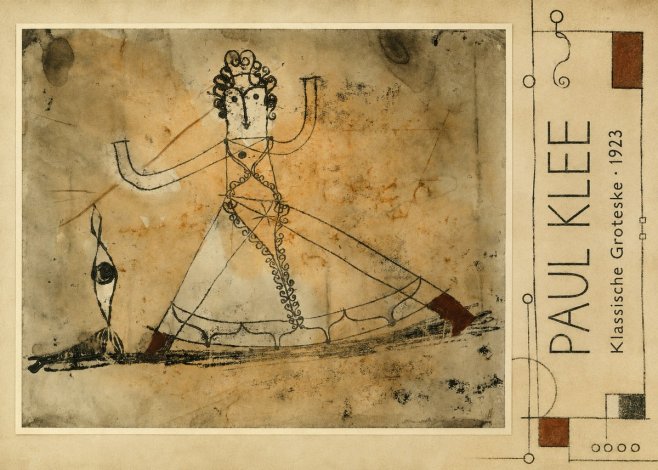 Paul Klee Klassische Groteske No2 - Affiche