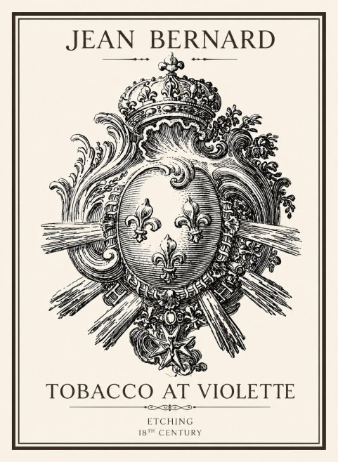 Jean Bernard Tobacco at Violette No1 - Affiche