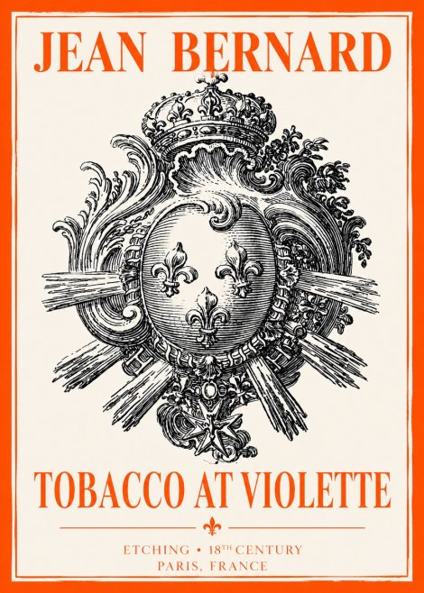 Jean Bernard Tobacco at Violette No2 - Affiche