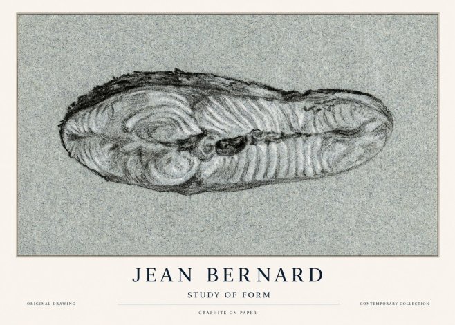 Jean Bernard Study of Form I No1 - Affiche
