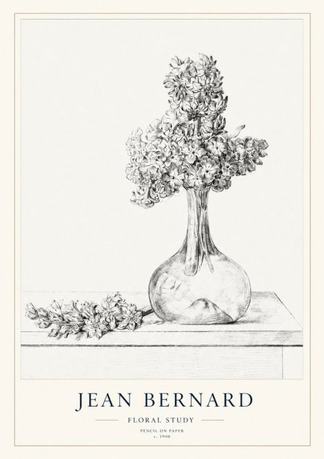 Jean Bernard Spring Blossoms No2 - Affiche