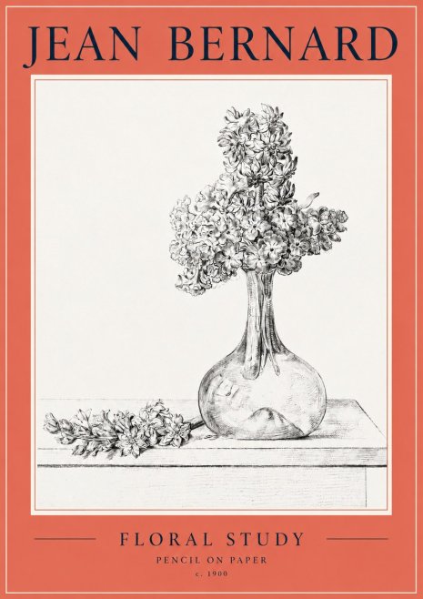 Jean Bernard Spring Blossoms No3 - Affiche