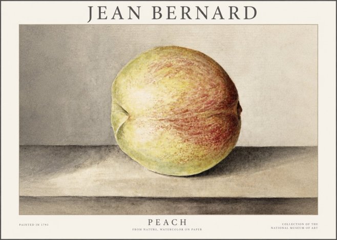 Jean Bernard Peach No1 - Affiche