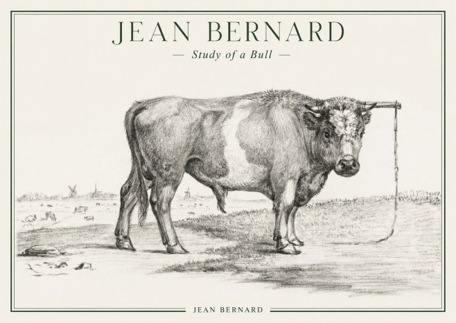 Jean Bernard Study of a Bull III No1 - Affiche