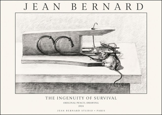 Jean Bernard The Ingenuity of Survival No1 - Affiche