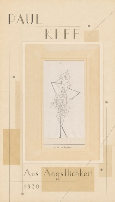 Paul Klee Aus Ängstlichkeit No3 - Affiche