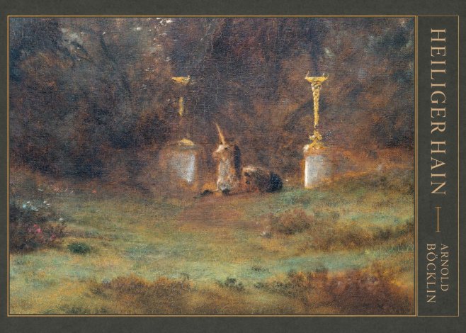 Arnold Böcklin Heiliger Hain No4 - Affiche