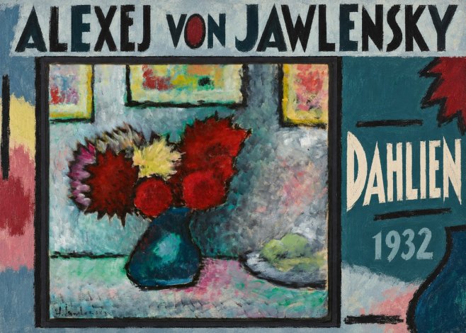 Alexej von Jawlensky Dahlien No5 - Affiche