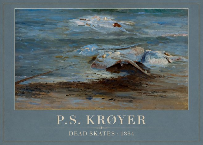 P.S. Krøyer Dead Skates No1 - Affiche
