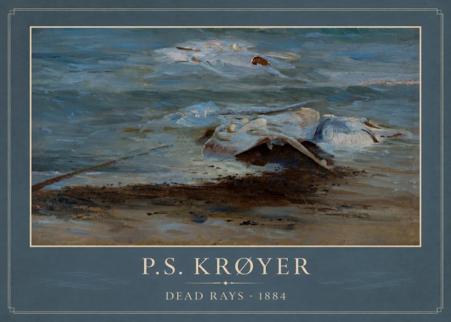 P.S. Krøyer Dead Skates No3 - Affiche