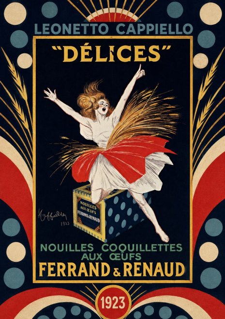 Leonetto Cappiello Délices I No4 - Affiche