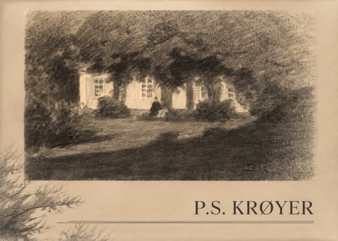 P.S. Krøyer Fra Krøyers Hus Og Have I Skagen No2 - Affiche