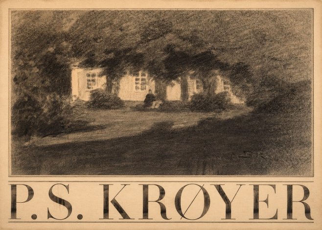 P.S. Krøyer Fra Krøyers Hus Og Have I Skagen No5 - Affiche