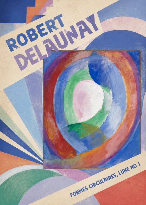 Robert Delaunay Formes Circulaires, Lune No 1 No4 - Affiche