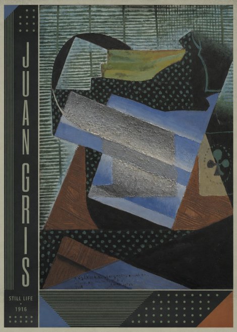 Juan Gris Still Life II No4 - Affiche