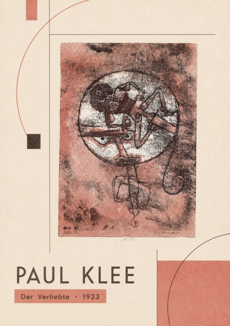 Paul Klee Der Verliebte I No3 - Affiche