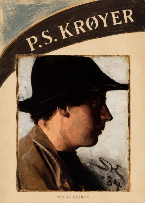 P.S. Krøyer Portrait of Oscar Björck No6 - Affiche