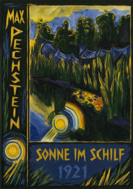 Max Pechstein Sonne Im Schilf No2 - Affiche
