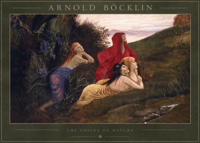 Arnold Böcklin The Voices of Nature No5 - Affiche