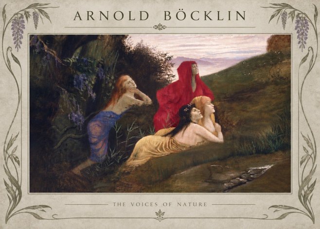 Arnold Böcklin The Voices of Nature No6 - Affiche