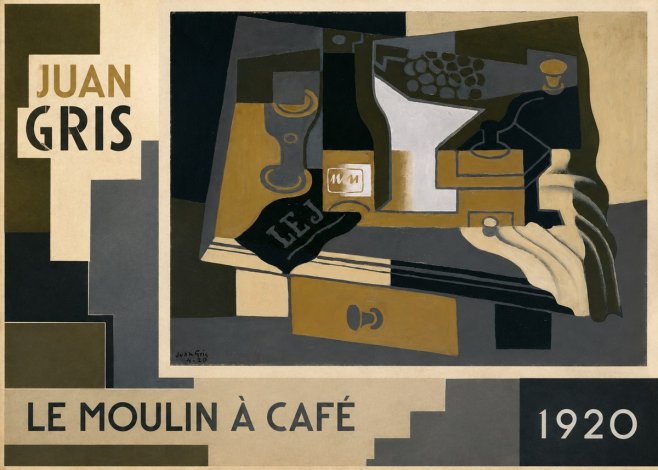 Juan Gris Le Moulin À Café No2 - Affiche