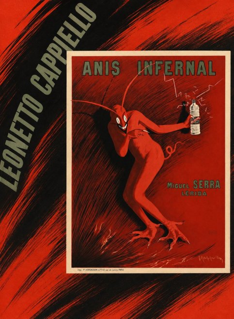 Leonetto Cappiello Anis Infernal II No2 - Affiche