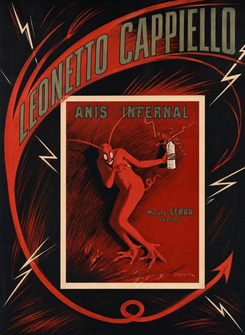 Leonetto Cappiello Anis Infernal II No5 - Affiche