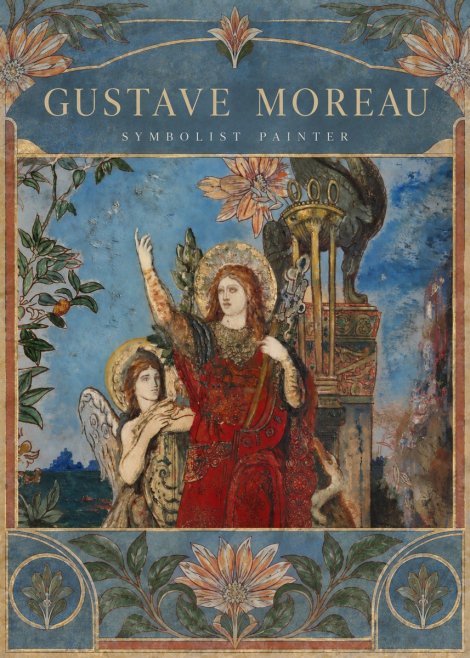 Gustave Moreau The Apparition I No6 - Affiche