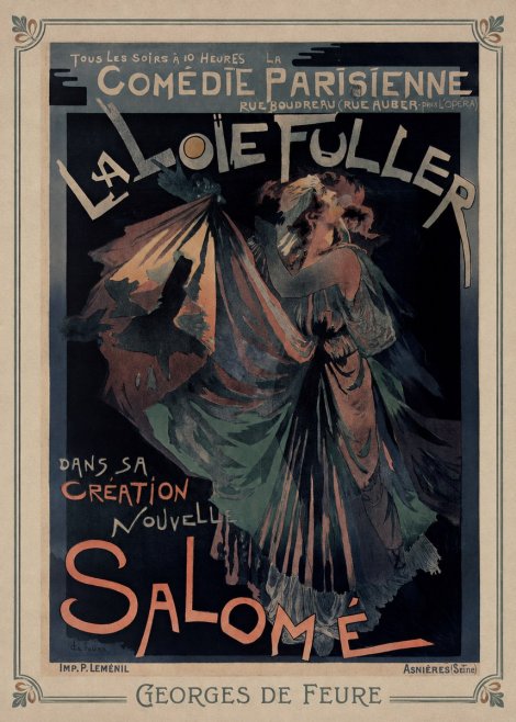 Georges de Feure Salomé I No1 - Affiche