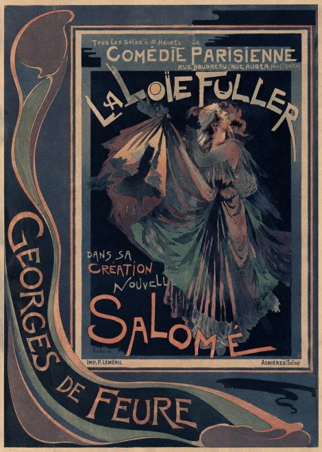 Georges de Feure Salomé I No2 - Affiche