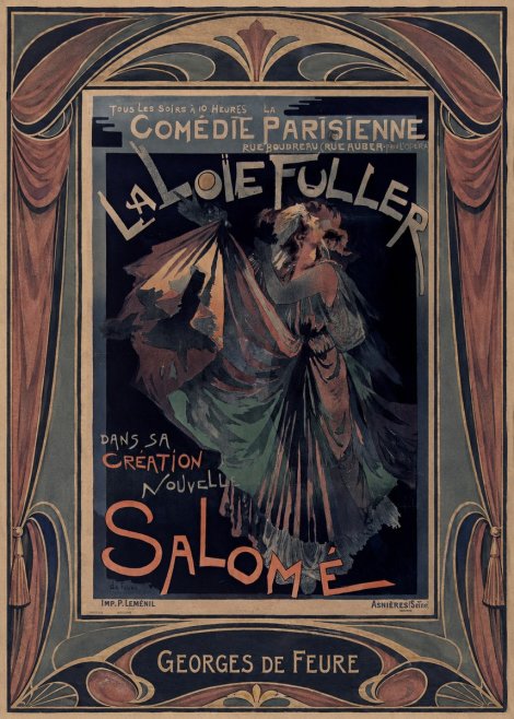 Georges de Feure Salomé I No5 - Affiche