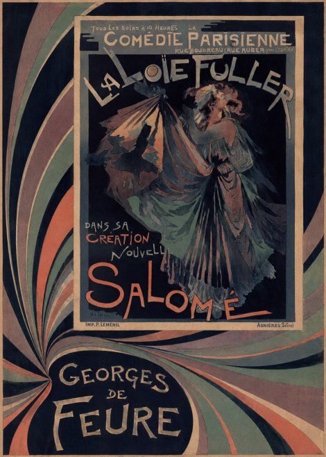Georges de Feure Salomé I No6 - Affiche
