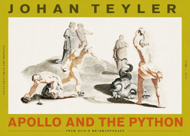 Johan Teyler Apollo and the Python No2 - Affiche