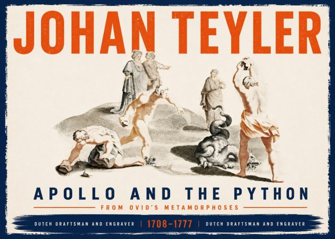 Johan Teyler Apollo and the Python No6 - Affiche