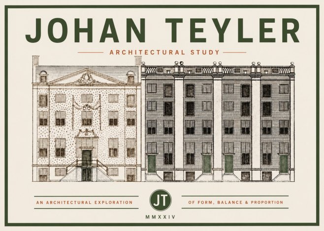 Johan Teyler Architectural Study IV No4 - Affiche