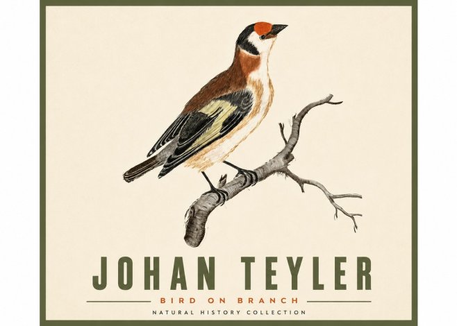 Johan Teyler Song of the Finch No5 - Affiche