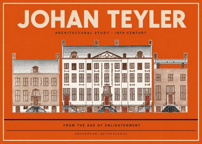 Johan Teyler Architectural Study VII No2 - Affiche
