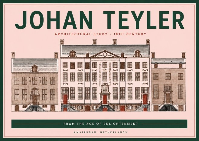 Johan Teyler Architectural Study VII No5 - Affiche