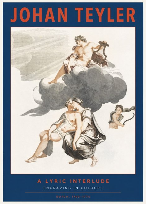 Johan Teyler Allegory of Music and Love No3 - Affiche