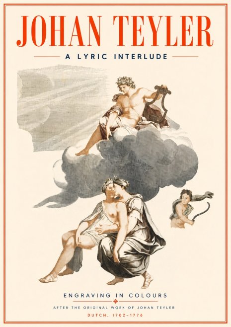 Johan Teyler Allegory of Music and Love No6 - Affiche
