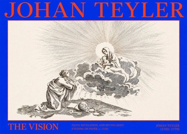 Johan Teyler The Vision No2 - Affiche