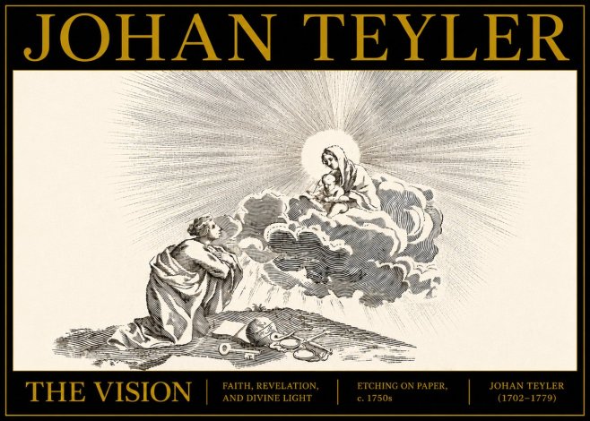Johan Teyler The Vision No3 - Affiche