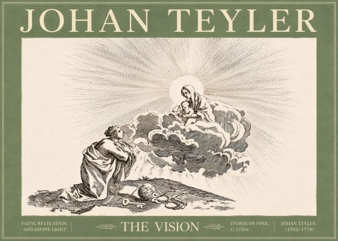 Johan Teyler The Vision No6 - Affiche