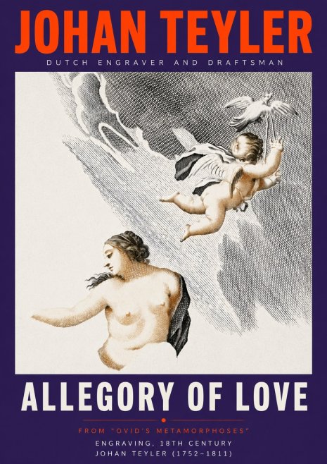 Johan Teyler Allegory of Love No5 - Affiche